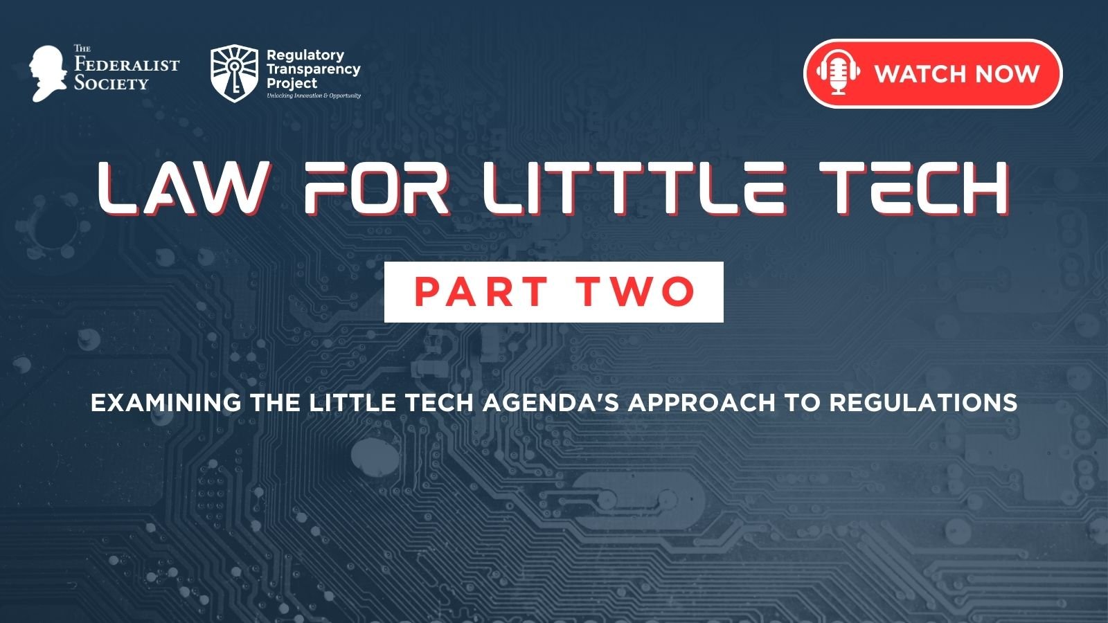 Law For Little Tech: Part 2 - Examining the Little Tech Agenda's ...