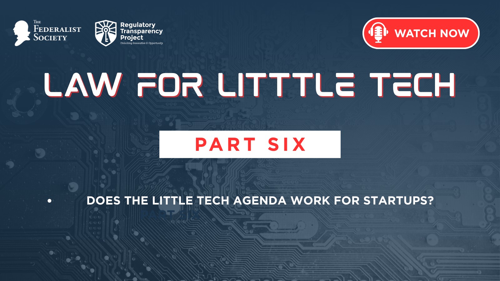 Law for Little Tech: Part 6 - Does the Little Tech Agenda Work for ...