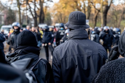 Click to play: Anonymity, Masking, and Civil Rights