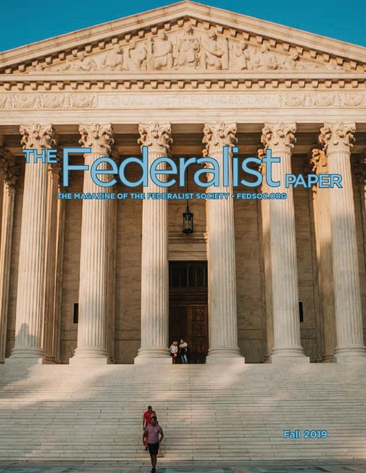 The Federalist Paper, Fall 2019