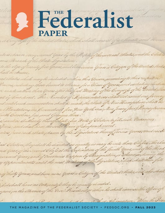 The Federalist Paper, Fall 2023 