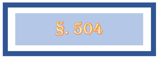 Click to play: 504 Regulations Under the Current Administration