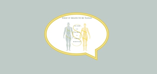 Click to play: Talks with Authors: What It Means to Be Human