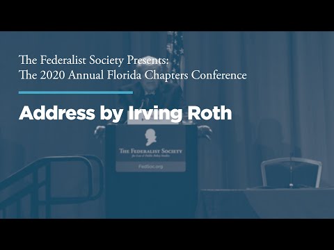 Address by Irving Roth