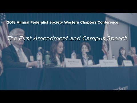 The First Amendment and Campus Speech