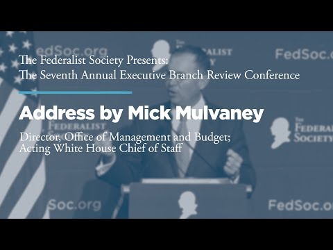 Address by Mick Mulvaney