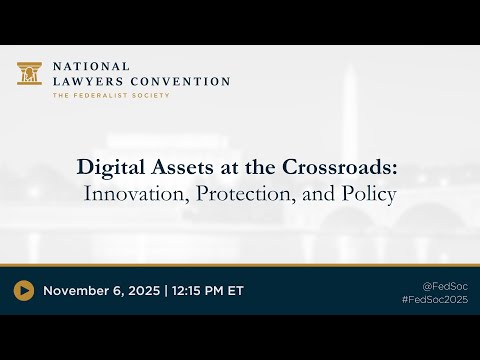 Digital Assets at the Crossroads: Innovation, Protection, and Policy