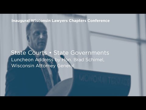 Luncheon Address by Brad Schimel
