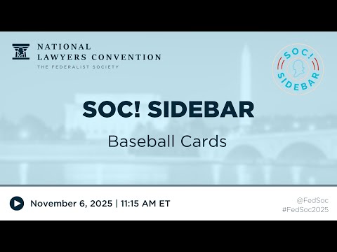 SOC! Sidebar 1: Baseball Cards