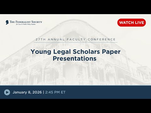 Young Legal Scholars Paper Presentations [Part 1]