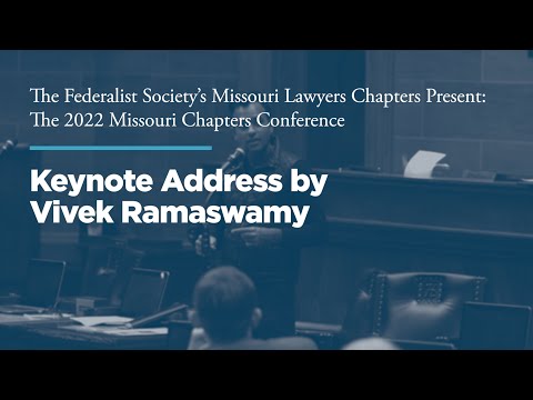 Keynote Address by Vivek Ramaswamy
