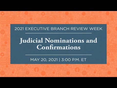 Judicial Nominations and Confirmations