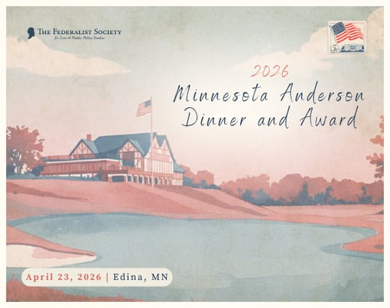 2026 Minnesota Anderson Dinner and Award