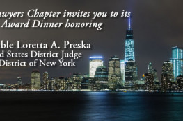 James Madison Award Dinner