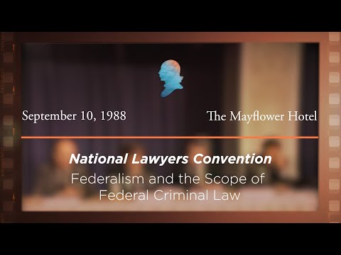 Federalism and the Scope of Federal Criminal Law [Archive Collection]
