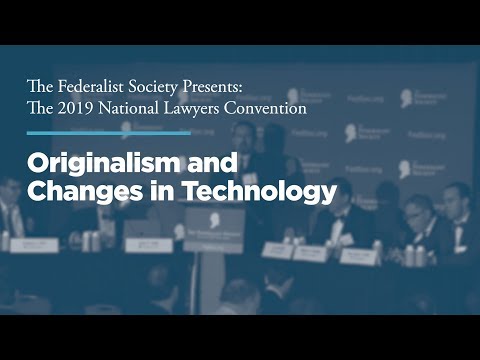 Originalism and Changes in Technology