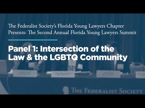 Panel 1: Intersection of the Law & the LGBTQ Community