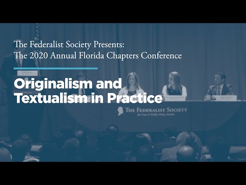 Session II: Originalism and Textualism in Practice