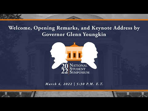 Welcome & Keynote Address by Governor Glenn Youngkin