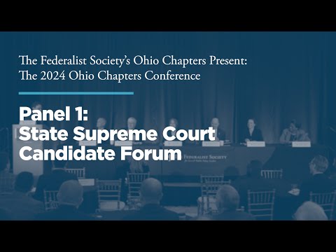 Panel 1: State Supreme Court Candidate Forum