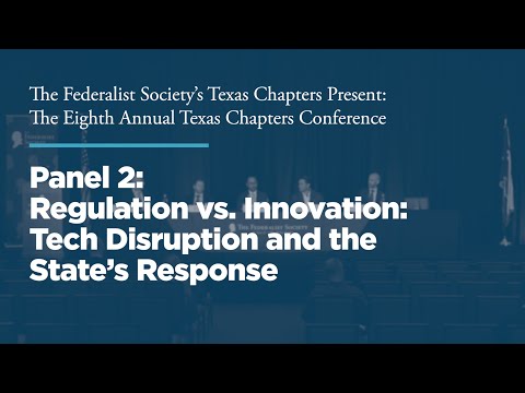 Panel 2: Regulation vs. Innovation: Tech Disruption and the State’s Response