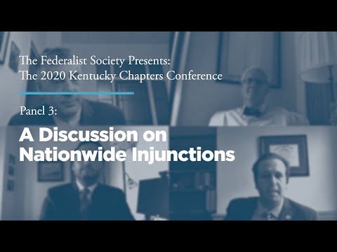 A Discussion on Nationwide Injunctions