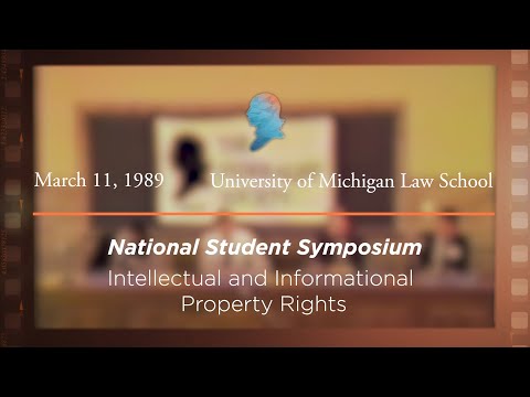 Panel IV: Intellectual and Informational Property Rights [Archive Collection]