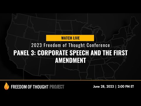 Panel 3: Corporate Speech and the First Amendment