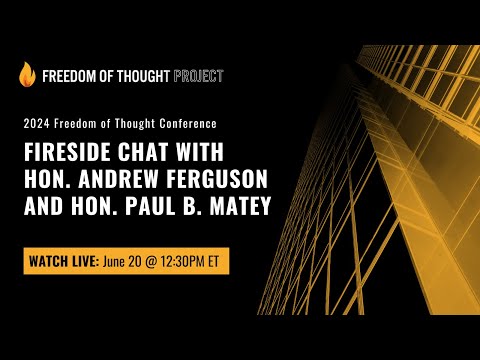 Luncheon Fireside Chat with Hon. Andrew Ferguson and Hon. Paul B. Matey