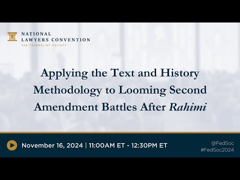Practice Groups: Applying the Text and History Methodology to Looming Second Amendment Battles After Rahimi