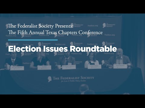 Panel Three: Election Issues Roundtable