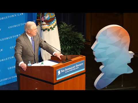 Ending Government-by-Litigation: An Address by Attorney General Jeff Sessions