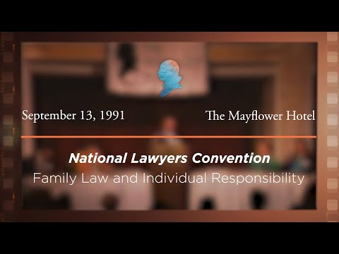 Family Law and Individual Responsibility [Archive Collection]