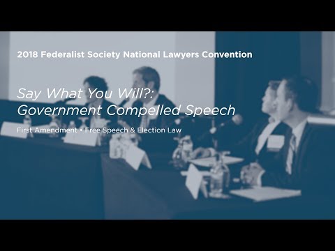 Say What You Will?: Government Compelled Speech