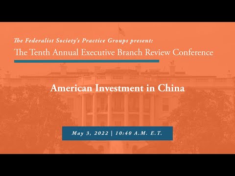 Breakout Panel:  American Investment in China
