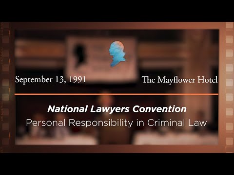 Personal Responsibility in Criminal Law [Archive Collection]