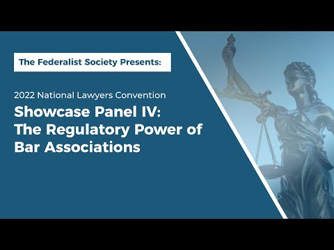 Showcase Panel IV: The Regulatory Power of Bar Associations	