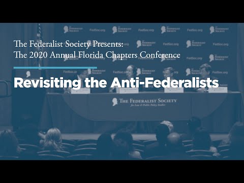 Session I: Revisiting the Antifederalists