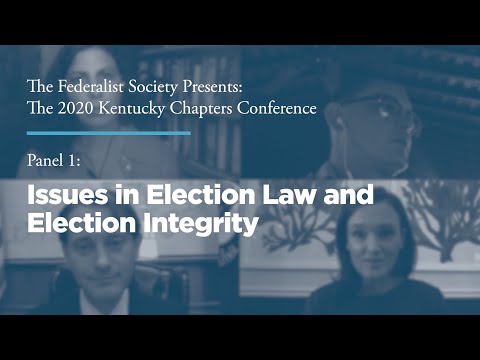 Issues in Election Law & Election Integrity