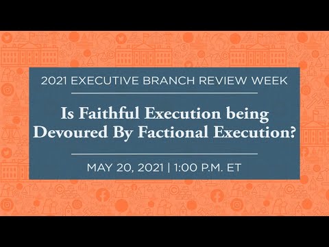 Is Faithful Execution being Devoured By Factional Execution?