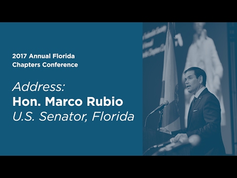 Address by Senator Marco Rubio