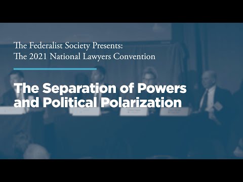 The Separation of Powers and Political Polarization
