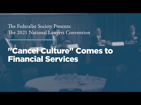 "Cancel Culture" Comes to Financial Services