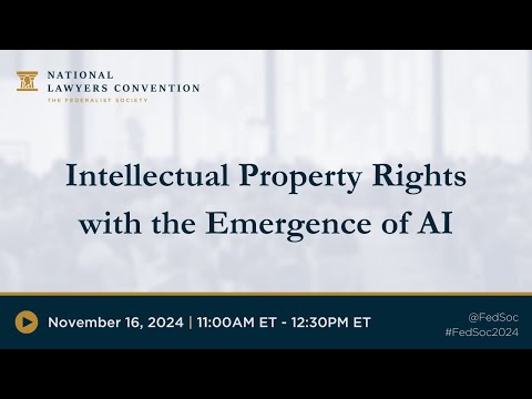 Intellectual Property: Intellectual Property Rights with the Emergence of AI