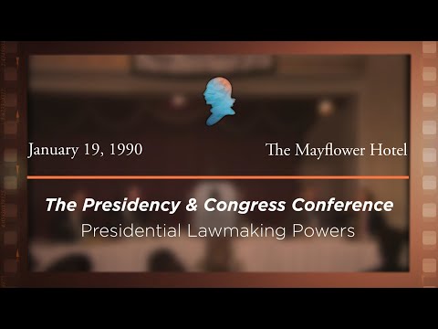 Panel II: Presidential Lawmaking Powers: Vetoes, Line Item Vetoes, Signing Statements, Executive Orders, and Delegations of Rulemaking Authority [Archive Collection]