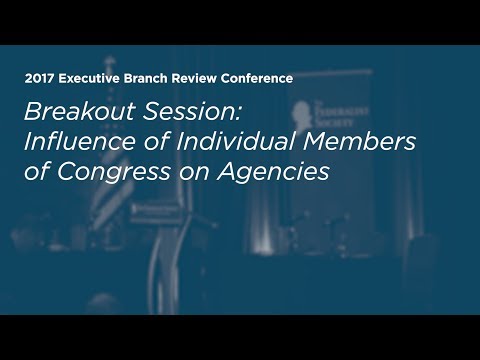 Influence of Individual Members of Congress on Agencies