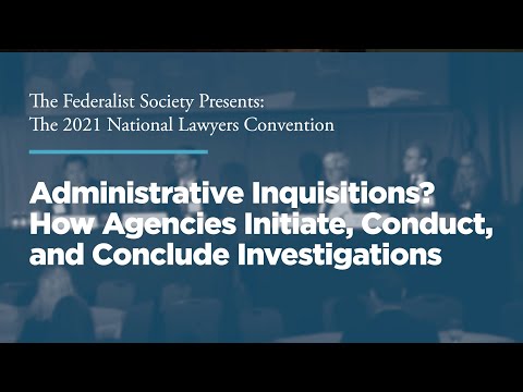 Administrative Inquisitions? How Agencies Initiate, Conduct, and Conclude Investigations