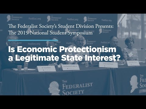 Panel 2: Is Economic Protectionism a Legitimate State Interest?
