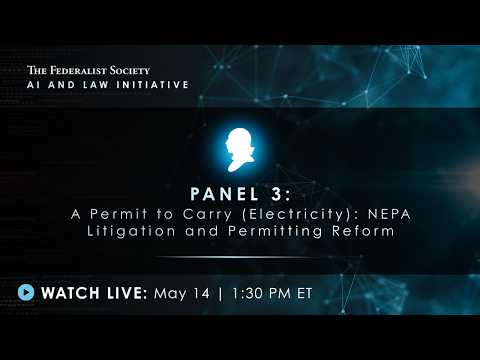Panel 3: A Permit to Carry (Electricity): NEPA Litigation and Permitting Reform