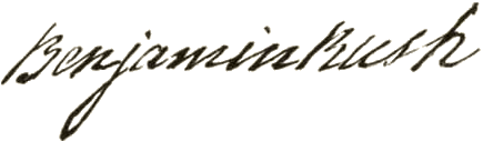 Benjamin Rush signature